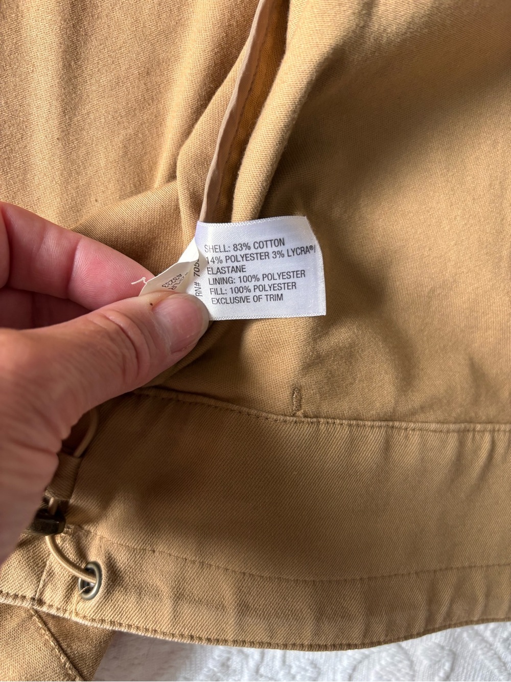 Orvis Women's Utility Jacket in Tan - Picture 8 of 8